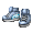 Pale Blue Chunky Sneaks - virtual item (wanted)