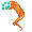 [Animal] Orange Swirl Ponytail - virtual item (Wanted)