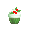 Sweet Mistletoe Cupcake - virtual item (wanted)