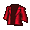 Cherry Red Polyester Suit Jacket - virtual item (Questing)