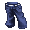 Navy Blue GBI Agent Pants - virtual item (Questing)