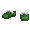 Green Edwardian Children's Loafers - virtual item (Questing)