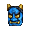 Blue Setsubun Oni Mask - virtual item (donated)