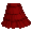 Tiered Red Skirt - virtual item (Questing)