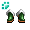 [Animal] Green Knight's Boots - virtual item (Questing)