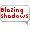 Blazing Shadows speech bubble - virtual item (Wanted)