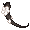 Dark Floral Feline Tail
