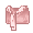 Pink Tied Cardigan - virtual item