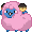 [Animated] Sparking Lil' Sheep - virtual item (Wanted)