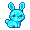 March 2023 Birthstone Rabbit Gift - virtual item (wanted)