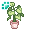 [Animal] Sweet Cozy Hearts Potted Plant - virtual item (Wanted)