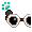 [Animal] Panda Souvenir Sunglasses - virtual item (wanted)