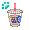 [Animal] Iced white chocolate mocha with soy milk - virtual item (Bought)