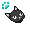 [Animal] Halloween 2023 Black Cat - virtual item (Wanted)